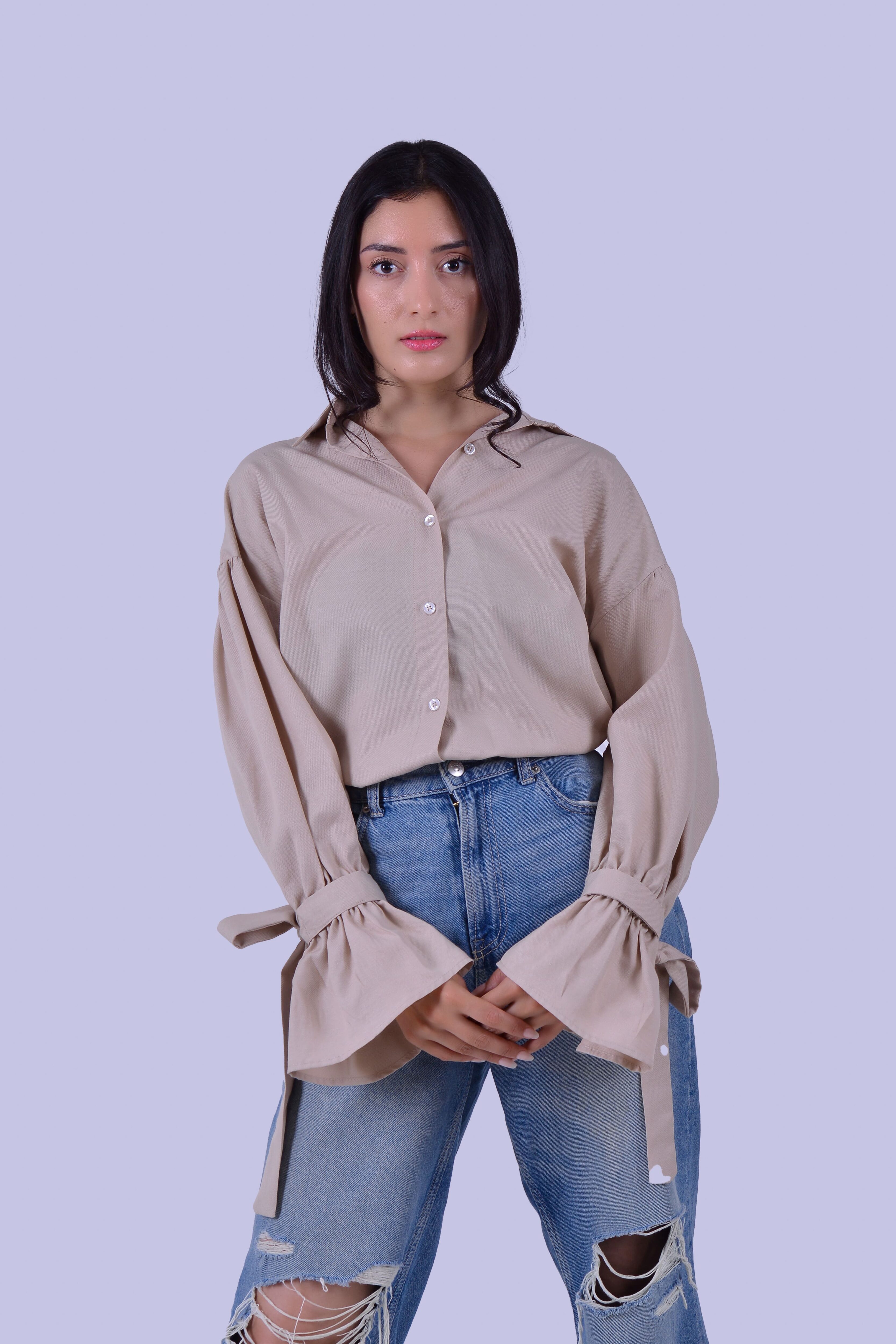 Chemise Busan – The Coastal Charm – Beige