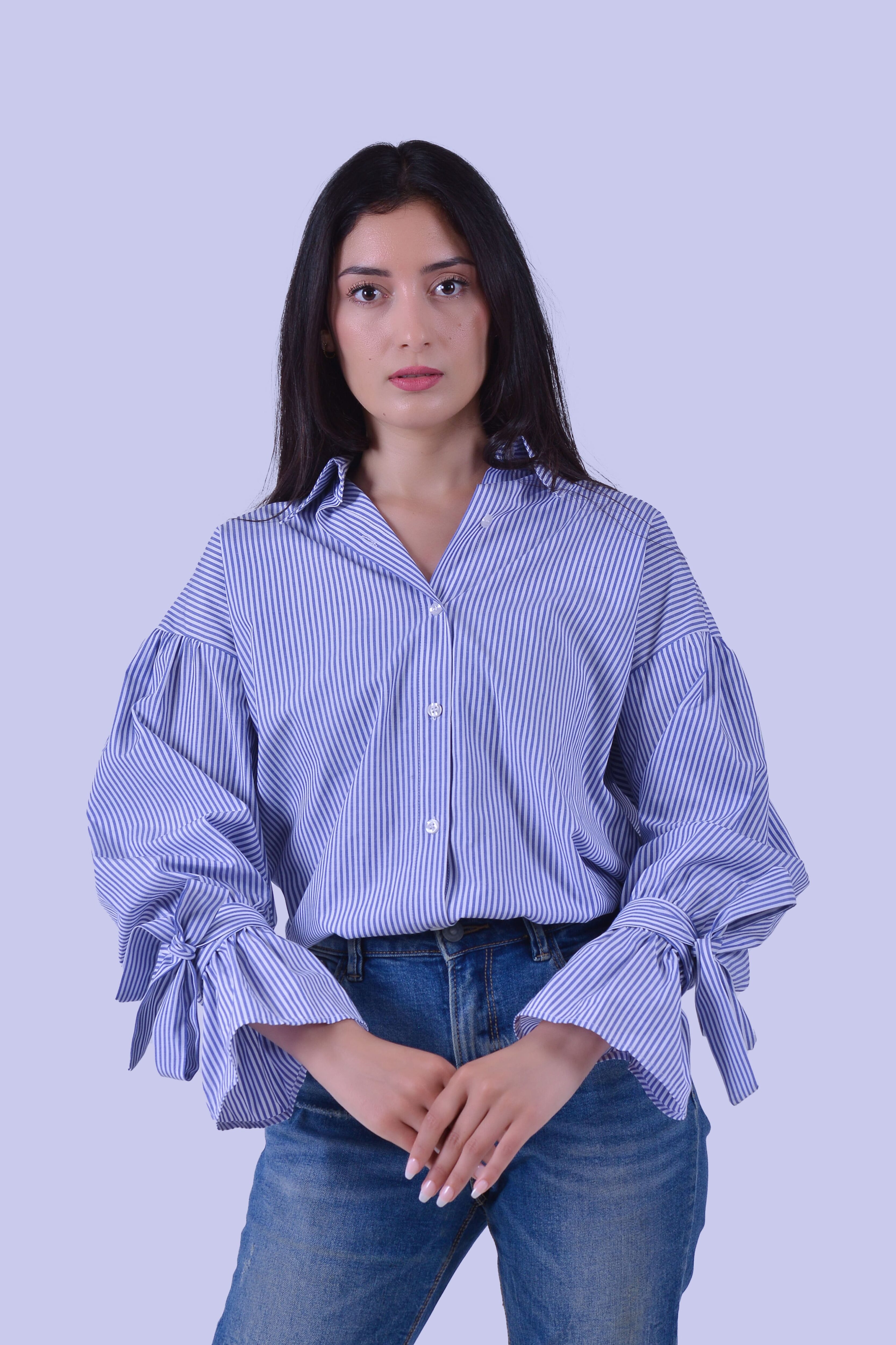 Chemise Busan – The Coastal Charm – Bleu ciel