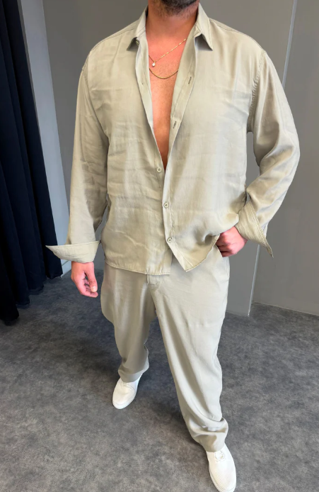 Ensemble en Tencel – vert